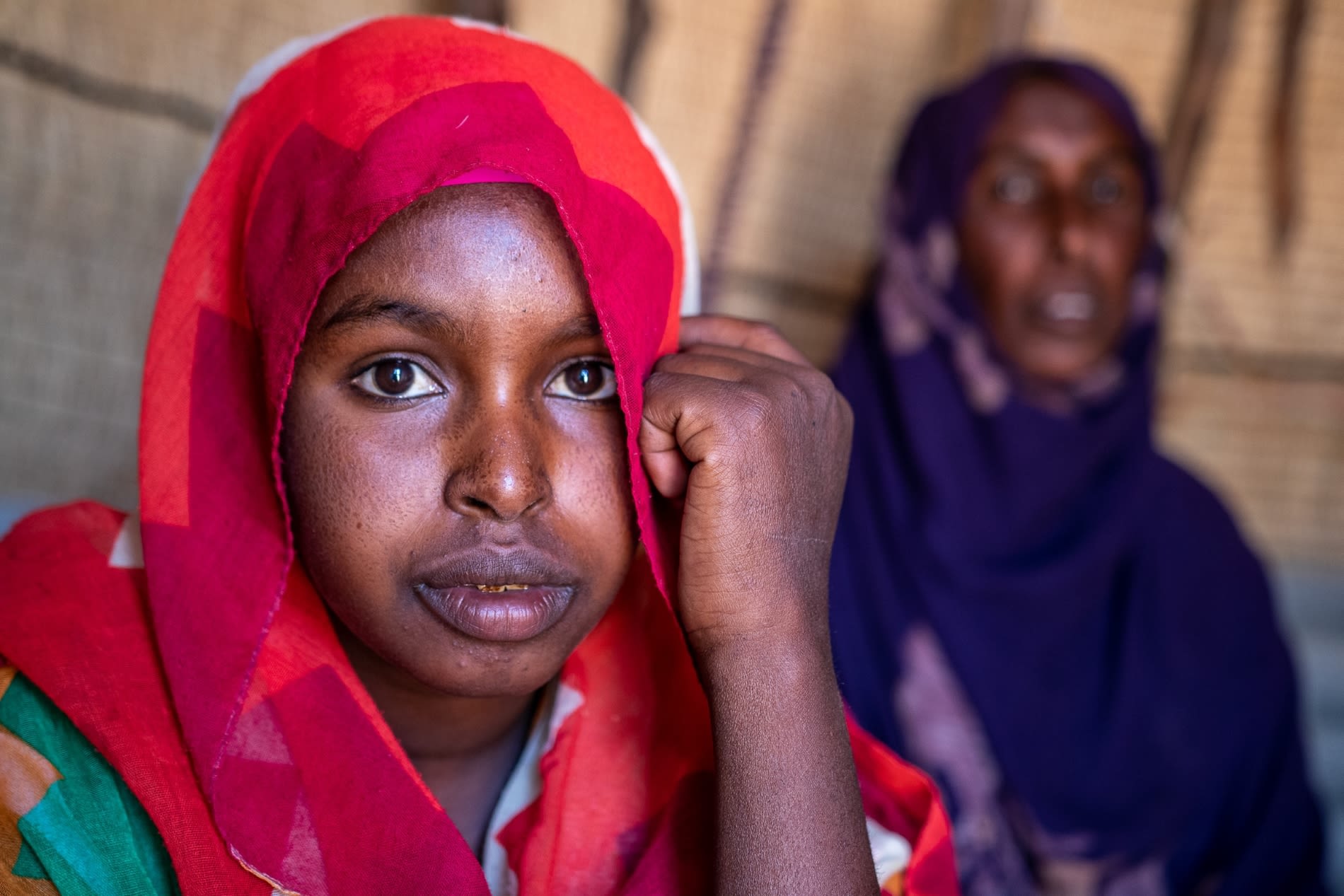 Ayan* (15) is pregnant with her first child and is receiving support from Save the Children's Family Health worker and clinic